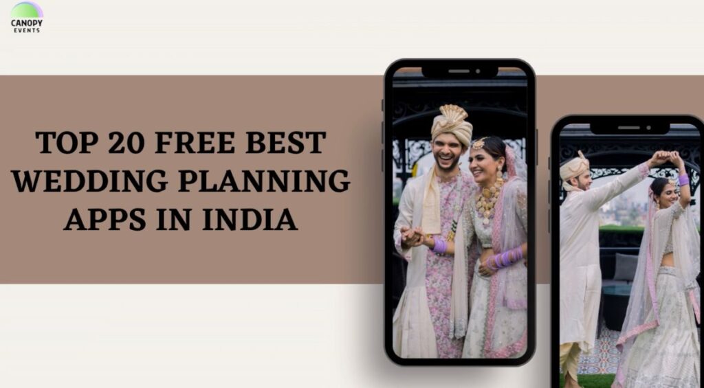 Wedding Planning Apps by Canopy Events